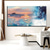 cheap Landscape Paintings-Pure Hand painted Sunset Sea Sky Ocean Beach Landscape Colorful Abstract Wall Art Extra Large Panoramic Oil Painting On Canvas