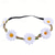 cheap Hair Styling Accessories-Adult Children Hair Band Sun Flower Wreath 5 Daisy Head Flower Bride Hair Accessories Beach Travel Photo Hair Band