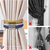 cheap Curtain Accessories-Magnetic Curtain Tie Backs Window,Pearl Beaded Tieback Curtain Holdbacks,Buckles Clip for Home Bedroom Office Decorative Curtain