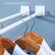 cheap Bathroom Gadgets-Rod Hanger Holder Anti-Shedding Curtain Door Curtain Shower Curtain Rod Anti-Slip Support Frame Paste Hook Shower Curtain Rod Frame