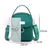 baratos Malas com Alça-bolsa tiracolo feminina de nylon preta com ferragens prateadas e alça ajustável - bolsa de ombro pequena, leve e prática para viagens e uso diário