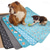 abordables Ropa de cama y alfombrillas refrigerantes-Alfombrilla para perros, almohadilla para orina de mascotas se puede lavar repetidamente almohadilla para orina de perro absorbente antideslizante impermeable almohadilla para pañales entrenamiento
