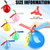 cheap Novelty Toys-Balloon Helicopters Balloons Flying With Whistle Kids Flying Toys Birthday Party Toys Stocking Stuffer Return Gifts For Boys Girls Baby Shower Parties Outdoor Party ToysCreative Small Gift Birthday