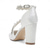 billige Semi-formell-kvinners brudesko pumps elegant luksuriøs bryllupsfest brude brudepike sko hvitvin svart flerfarget kjole sko rhinestone chunky hæl spiss sexy sateng ankelreim sko