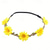 cheap Hair Styling Accessories-Adult Children Hair Band Sun Flower Wreath 5 Daisy Head Flower Bride Hair Accessories Beach Travel Photo Hair Band