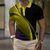 cheap Graphic Polo-Men&#039;s Polo Shirt Waffle Polo Shirt Lapel Polo Button Up Polos Golf Shirt Gradient Graphic Prints Geometry Turndown Yellow Red Blue Green Gray Outdoor Street Short Sleeve Print Clothing Apparel