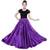 cheap Latin Dancewear-Latin Dance Skirts Gore Women&#039;s Performance Natural Matte Satin