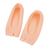 abordables Santé des pieds-2 pièces chaussettes de bateau de soin des pieds protecteur chaussures pédic chaussettes de gel hydratant en silicone neutre intérieur