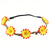 cheap Hair Styling Accessories-Adult Children Hair Band Sun Flower Wreath 5 Daisy Head Flower Bride Hair Accessories Beach Travel Photo Hair Band