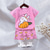 cheap Sets-2 Pieces Toddler Boys T-shirt &amp; Shorts Outfit Animal Cartoon Bear Short Sleeve Cotton Set Outdoor Neutral Daily Basic Summer Spring 3-7 Years Short set 30-RABBIT rabbit. Short set 35-Happy Niu Niu