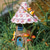 cheap Landscape Lights-Craft Miniature House Solar Powered Led Light Garden Fairy Outdoor Walkway Sun Flower Resin Cottage Village Lamp Decoration