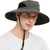 זול אביזרי לבוש לטיולים-כובע שמש קיץ חיצוני עמיד למים UPF50+ הגנת UV נושם כובע פוליאסטר אפור בהיר אפור כהה ירוק צבא ל / ייבוש מהיר