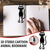 abordables Serre-livres et marque-pages-1 pièces signe d&#039;enveloppe de signet en plastique de chat noir évider mini signets d&#039;animaux 3d, cadeau de retour à l&#039;école