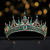 olcso Hajformázási kiegészítők-luxus barokk kristály menyasszonyi tiaras strassz korona menyasszonyi diadem esküvői haj kiegészítők női divatékszerekhez