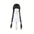 cheap Girls Costumes-Gothic Horror Dark Academia Cosplay Wigs Tulle Dresses Accessories Set Punk &amp; Gothic for Girls' Kid's Carnival Children's Day Masquerade