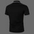 cheap Men&#039;s Classic Polo-Men&#039;s Button Up Polos Polo Shirt Casual Holiday Lapel Short Sleeve Fashion Basic Color Block Classic Summer Regular Fit Black Grey Black White Pink Dark Navy Black-white Button Up Polos