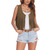 cheap Tops-Retro Vintage 1970s Suede Vest Hippie Tassel Fringe Women&#039;s Carnival Masquerade Party Pride Parade Pride Month Adults&#039; Vest