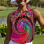billige kvinners golf-Dame POLO T-skjorte golfklær Rosa Ermeløs Solbeskyttelse Lettvekt T skjorte Topper Dame golfantrekk Klær Antrekk Bruk klær