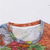 tanie T-shirty męskie z nadrukiem-Męskie Podkoszulek Graficzny Mapa świata Mięsień Półgolf Odzież Druk 3D Na zewnątrz Codzienny Krótki rękaw Nadruk Zabytkowe Moda Designerskie