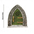 cheap Garden Sculptures&amp;Statues-Miniature Fairy Gnome Door Figurines Elf Home For Yard Art Garden Tree Sculpture Decor Statues Decor Fairy Outdoor Garden