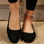 economico Ballerine da donna-ballerine nere pieghevoli da donna – scarpe da viaggio leggere e comode con suola flessibile