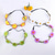 cheap Hair Styling Accessories-Adult Children Hair Band Sun Flower Wreath 5 Daisy Head Flower Bride Hair Accessories Beach Travel Photo Hair Band