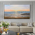 cheap Landscape Paintings-Pure Hand painted Sunset Sea Sky Ocean Beach Landscape Colorful Abstract Wall Art Extra Large Panoramic Oil Painting On Canvas