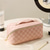 abordables Bolsas de Almacenamiento-1 bolsa de maquillaje portátil de cuero pu almohada bolsa de maquillaje bolsa de viaje de alta belleza bolsa de lavado a mano bolsa de almacenamiento de cosméticos