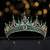 olcso Hajformázási kiegészítők-luxus barokk kristály menyasszonyi tiaras strassz korona menyasszonyi diadem esküvői haj kiegészítők női divatékszerekhez