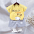 cheap Sets-2 Pieces Toddler Boys T-shirt &amp; Shorts Outfit Animal Cartoon Bear Short Sleeve Cotton Set Outdoor Neutral Daily Basic Summer Spring 3-7 Years Short set 30-RABBIT rabbit. Short set 35-Happy Niu Niu