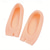 abordables Santé des pieds-2 pièces chaussettes de bateau de soin des pieds protecteur chaussures pédic chaussettes de gel hydratant en silicone neutre intérieur
