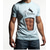 billige Grafisk T-skjorte til herrer-Herre T skjorte Grafisk Verdenskart Muskel Crew-hals Klær 3D-utskrift utendørs Daglig Kortermet Trykt mønster Årgang Mote Designer