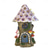 cheap Landscape Lights-Craft Miniature House Solar Powered Led Light Garden Fairy Outdoor Walkway Sun Flower Resin Cottage Village Lamp Decoration