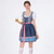 cheap Dirndl-Oktoberfest Blouse / Shirt Dirndl Maid Oktoberfest Couple German Munich Wiesn Women&#039;s Traditional Style Cloth Top Dress Apron