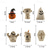 billige Halloween hengende og borddekorasjoner-halloween spøkelse gresskar ornament mikro landskap ornament desktop harpiks liten ornament