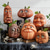 cheap Halloween Hanging &amp; Tabletop Decorations-Halloween Decoration Courtyard Decoration Halloween Monster Combinations Pumpkin Venue Layout Props Pumpkin Bar Expressive Pumpkin Statue
