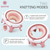 cheap Novelty Toys-Children&#039;S Large Diy Knitting Machine 48-Pin Star Cylinder Knitting Wool Machine Knitting Wool Play House Toy 843