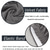 abordables Potah na křeslo a potah na křeslo-housse de chaise à oreilles velours gris canapé chaise housse pour bar café patio jardin lavable amovible fête maison hôtel