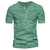 billiga Casual T-shirts för män-Herr T-shirt Henleytröja golfpolo Slät Runda Ledigt Sport Kortärmad Knapp Kläder 100 % bomull Mode Häftig