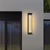 baratos luzes de parede ao ar livre-Luz de parede ao ar livre 45/60/75 cm lâmpada de parede led 40 w ip65 à prova dwaterproof água moderna simples luminárias preta fosca arandela de parede para jardim quintal passarela 110-240 v