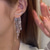cheap Earrings-Women's Drop Earrings Fine Jewelry Tassel Fringe Precious Stylish Luxury Earrings Jewelry Silver For Wedding Party 1 Pair dress to impress