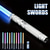 cheap Light Up Toys-Light Up Toys Metal Hilt 3 Sound Modes Rechargeable Force FX Heavy Dueling Light Toys Set Cosplay Children Adults for Hallown for Christmas Gifts