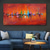 cheap Abstract Paintings-Handmade Oil Painting Canvas Wall Art Decoration Abstract  Seascape Painting Color Sailboat for Home Decor Rolled Frameless Unstretched Painting