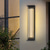 baratos luzes de parede ao ar livre-Luz de parede ao ar livre 45/60/75 cm lâmpada de parede led 40 w ip65 à prova dwaterproof água moderna simples luminárias preta fosca arandela de parede para jardim quintal passarela 110-240 v