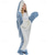 preiswerte Onesie-Kostüme-Hai Faschingskostüme Cosplay Kostüm Decke Onesie-Kostüm Kinder Erwachsene Unisex Kuschelig Weihnachten Karneval Einfaches Karnevalskostüm
