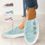 cheap Women&#039;s Sneakers-Women&#039;s Sneakers Canvas Shoes Plus Size Slip-on Sneakers Comfort Shoes Daily Walking Solid Color Summer Flat Heel Round Toe Vintage Casual Comfort Canvas Loafer Pink Blue Grey