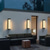 baratos luzes de parede ao ar livre-Luz de parede ao ar livre 45/60/75 cm lâmpada de parede led 40 w ip65 à prova dwaterproof água moderna simples luminárias preta fosca arandela de parede para jardim quintal passarela 110-240 v