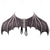 cheap Halloween Mask &amp; Props-Halloween Wings Demon Bone Skeleton Folding Batpunk Fallen Angel Evil Festival Carnival Props Men and Women Halloween Carnival Ball Props Foldable Black and White Non woven Fabric Demon Bone Wings