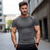 cheap Running Tops-Men&#039;s Compression Shirt Running Shirt Short Sleeve Tee Tshirt Athletic Athleisure Spandex Breathable Quick Dry Soft Fitness Gym Workout Running Sportswear Activewear Solid Colored Dark Grey