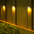 economico Applique per esterni-Lampade Da Parete Solari A Led Per Recinzioni Da Esterno Impermeabile Ip65 Lampade Solari Da Parete Per Cortile Patio Gradini Da Giardino